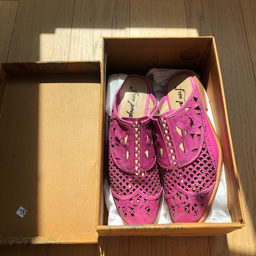 NWOB Free People Paramount Loafers Sz39